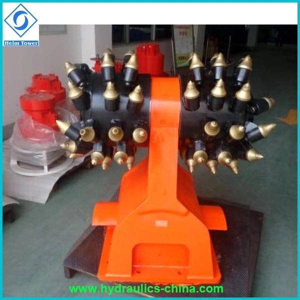 Excavator Parts Hydraulic Rotary Horizontal Drum Cutter Hdc18 Hdce18