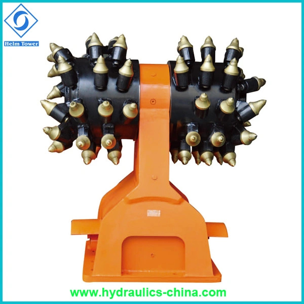 Excavator Parts Hydraulic Rotary Horizontal Drum Cutter Hdc18 Hdce18
