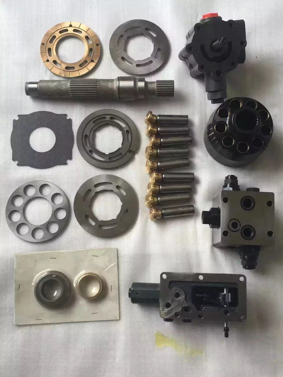 Rexroth A4vso-A10vso-A2fo Hydraulic Pump Spars Parts Engine Cylinder Block, Piston, Valve Plate, Swash Plate, Shaft, Seal Kit, Spring, Motor Spare Parts