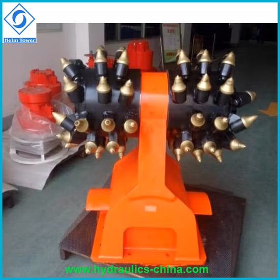 Excavator Parts Hydraulic Rotary Horizontal Drum Cutter Hdc18 Hdce18