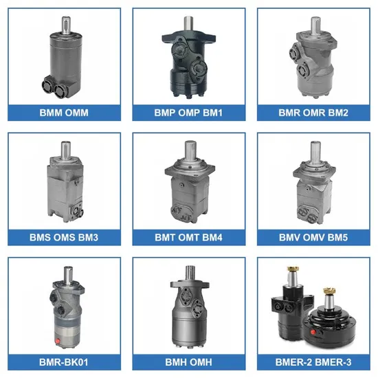 China Bmm/Omm BMP/Omp Bmr/OMR BMS/Oms Bmt/Omt Bmv/Omv Orbital Hydraulic Drive Wheel Motor of Parker Hydro Eaton Electric Radial Piston Orbit Parts Spare Price 