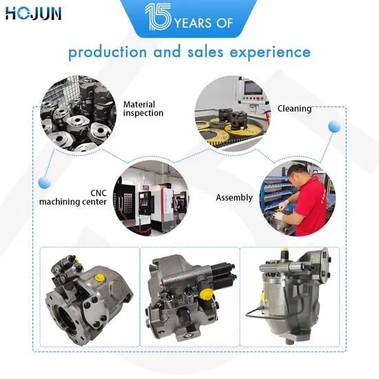 Rexroth Hydraulic Pump Manufacturers A10vso A4vso A11vo A2fo A4fo A4vg Hydraulic Axial Piston Pump Factory Price for Sale Excavator Tractor Hydraulic Pump 