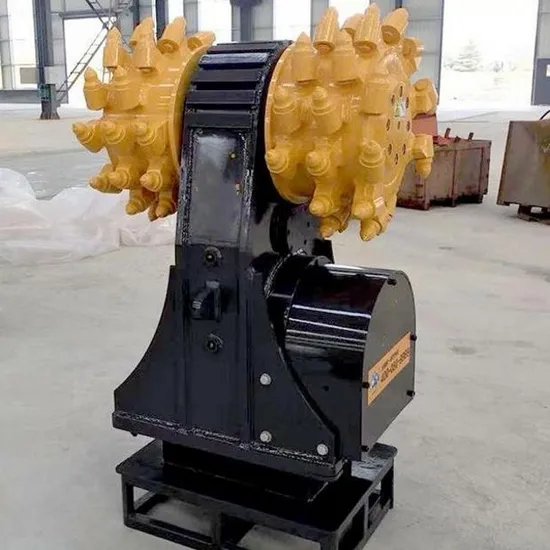 Excavator Hydraulic Horizontal Drum Cutter Fitted for Cat320